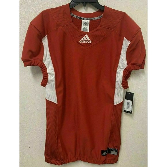 Adidas Techfit Hyped Football Practice Jersey Red Adidas Techfit Hyped Football Practice Jersey Red